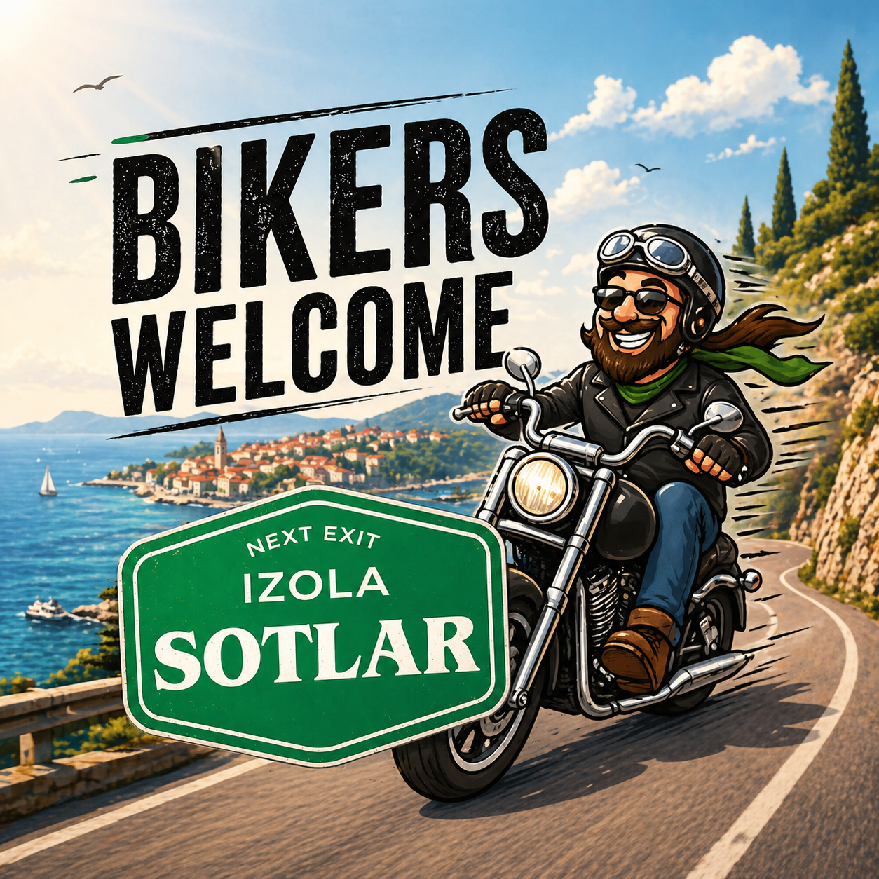 Bikers welcome